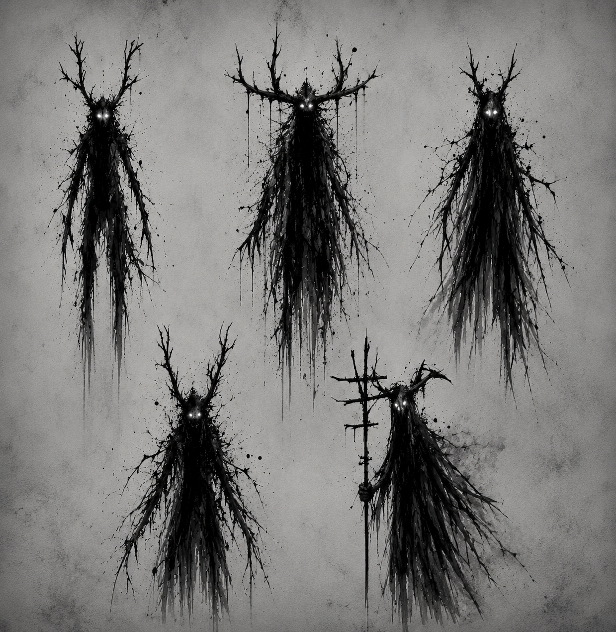 Northwoods concept art for the Hollow location.